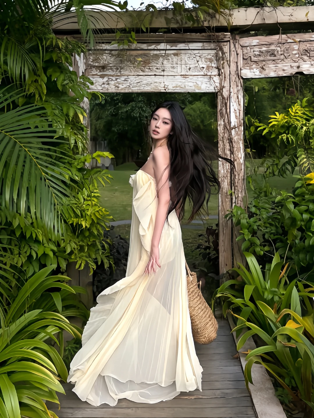 Birthday Sexy Pure Desire Backless Long Skirt Women's Summer Lace Trim Atmosphere Feeling Holiday Style Tube Top Dress
Birthday Sexy Pure Desire Backless Long Skirt Women's Summer Lace Trim Atmosphere Feeling Holiday Style Tube Top Dress