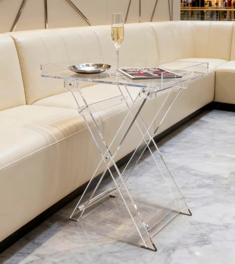 Transparent Acrylic Folding Coffee Table – Portable Rainbow Side Table for Bay Window, Tatami & Creative Small Spaces
Transparent Acrylic Folding Coffee Table – Portable Rainbow Side Table for Bay Window, Tatami & Creative Small Spaces