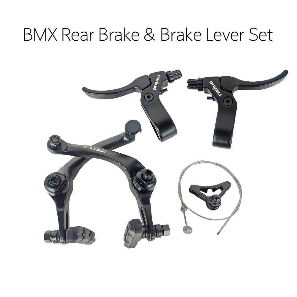 Universal Aluminum Alloy U-Brake with Left/Right Brake Levers - Complete Rear Brake Accessory Kit for BMX Freestyle Bikes
Universal Aluminum Alloy U-Brake with Left/Right Brake Levers - Complete Rear Brake Accessory Kit for BMX Freestyle Bikes