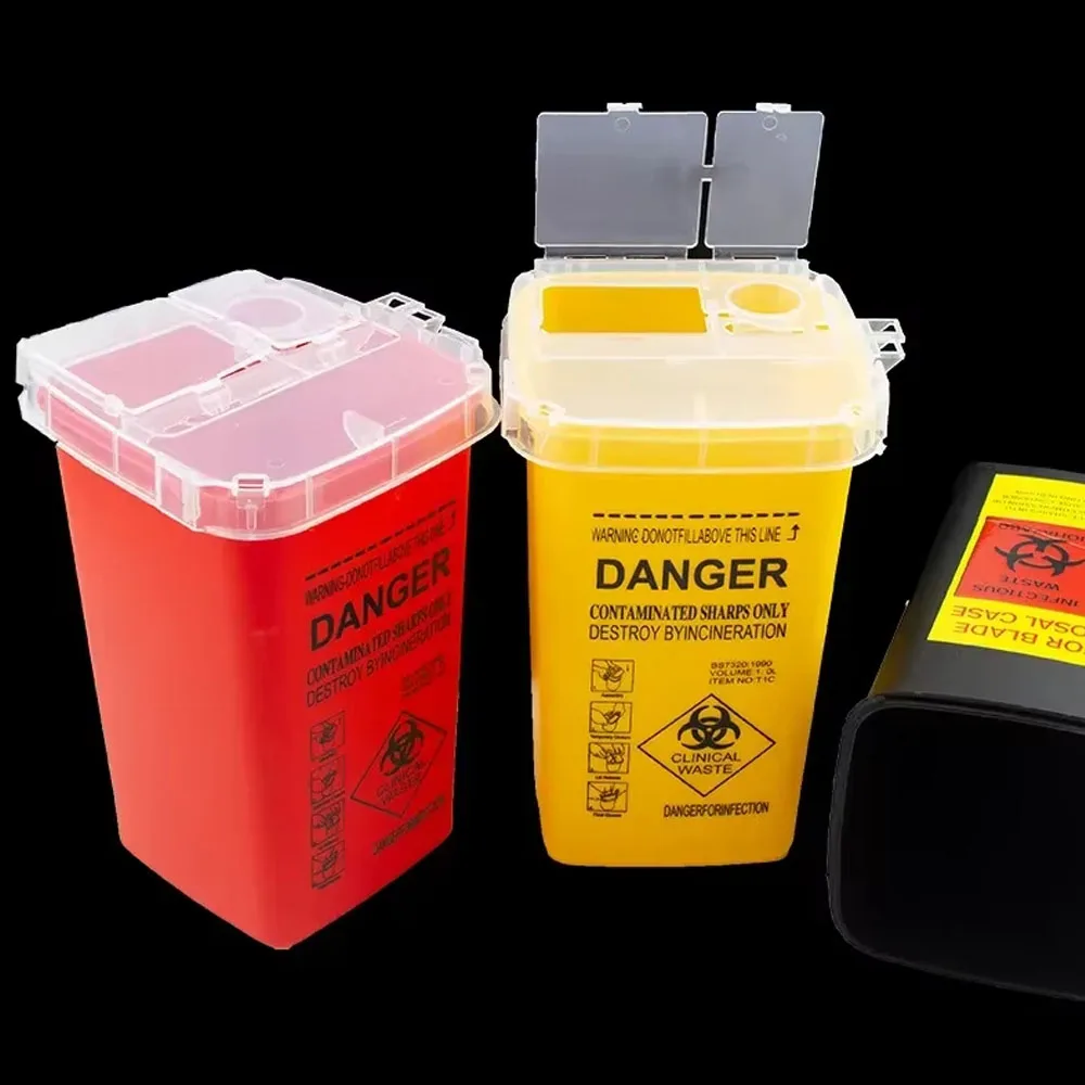 1L Plastic Tattoo Waste Box Medical Supplies Container Disposable Microblading Sharps Needle Tips Accessories For Eyebrows
1L Plastic Tattoo Waste Box Medical Supplies Container Disposable Microblading Sharps Needle Tips Accessories For Eyebrows