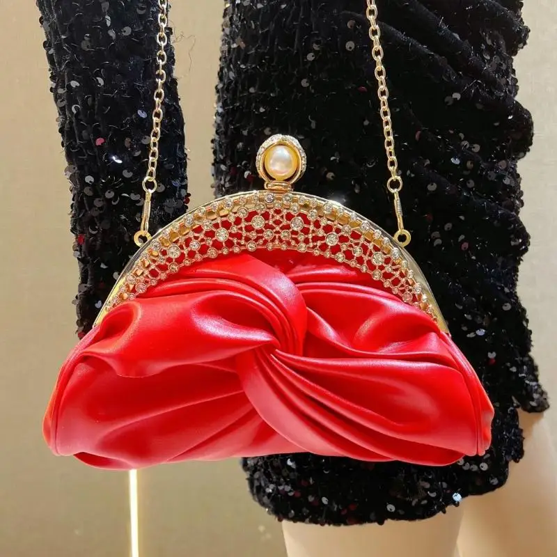 L74F Women Bag Elegant Shoulder Bag Rhinestones Crossbody Bag Banquet Bag Handbag
L74F Women Bag Elegant Shoulder Bag Rhinestones Crossbody Bag Banquet Bag Handbag