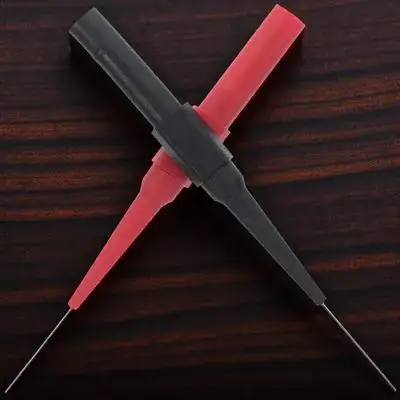 2Pcs Electrical Test Probes Needle Multimeter Circuit Tester Automotive Car Portable Meter Leads Insulation Pin Fuse Back Probe
2Pcs Electrical Test Probes Needle Multimeter Circuit Tester Automotive Car Portable Meter Leads Insulation Pin Fuse Back Probe