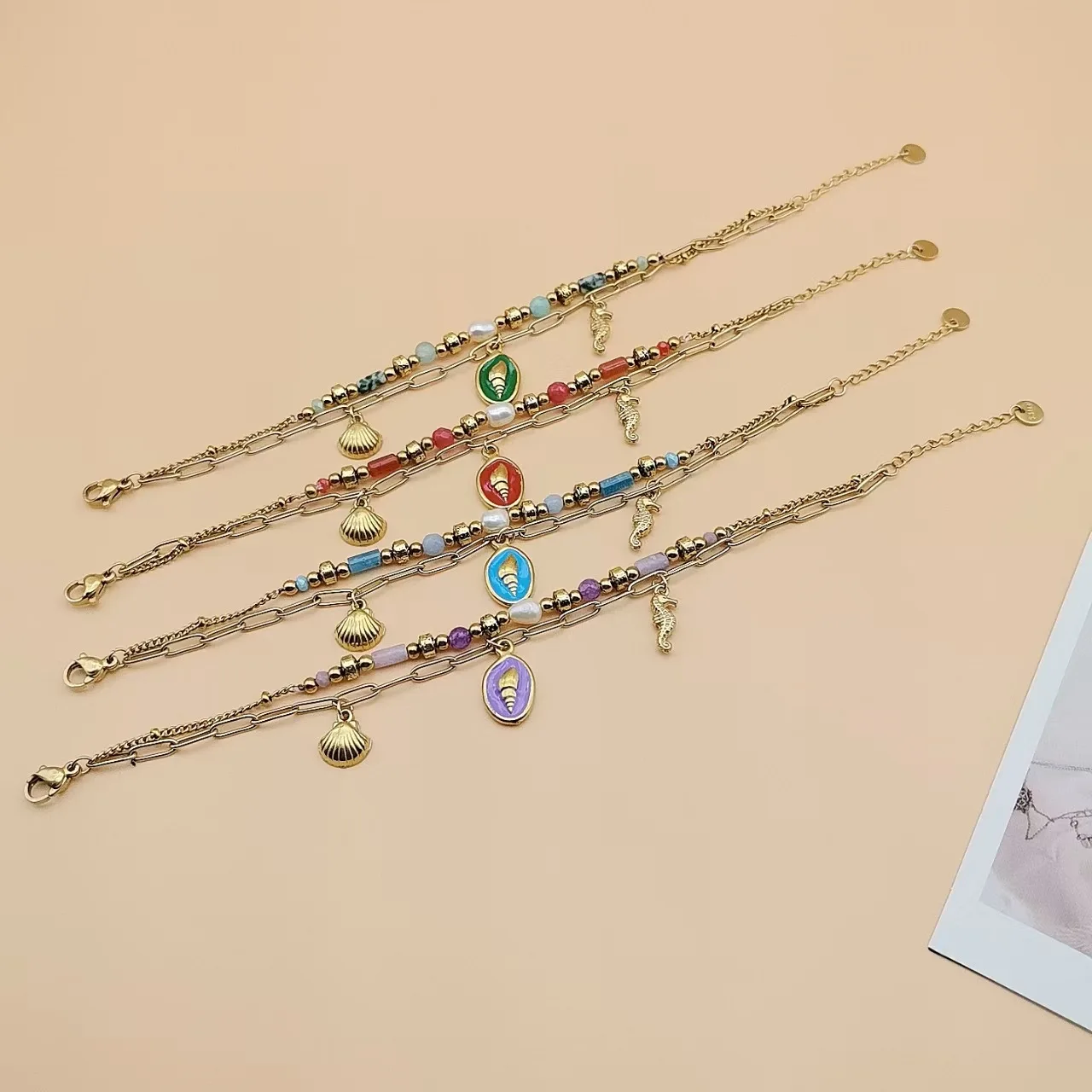 2025 Fashionable bracelet bohemian natural stone beaded pearl double drip oil bracelet gift
2025 Fashionable bracelet bohemian natural stone beaded pearl double drip oil bracelet gift