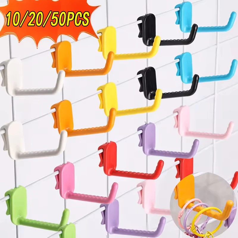 10/20/50pcs Metal Mesh Panel Hook Plastic Multi-Purpose Supermarket Display Racking Storage Hook Wall-mounted Keys Hangers
10/20/50pcs Metal Mesh Panel Hook Plastic Multi-Purpose Supermarket Display Racking Storage Hook Wall-mounted Keys Hangers