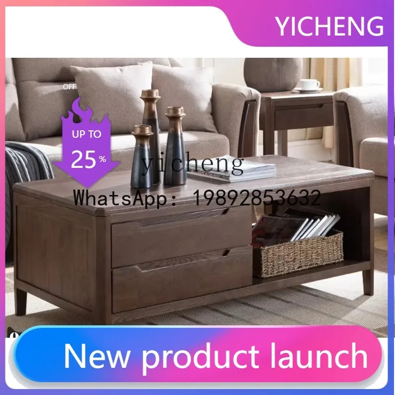 Furniture All Solid Wood Tea Table North American Oak Coffee Side Four Drawers Tea Table
Furniture All Solid Wood Tea Table North American Oak Coffee Side Four Drawers Tea Table