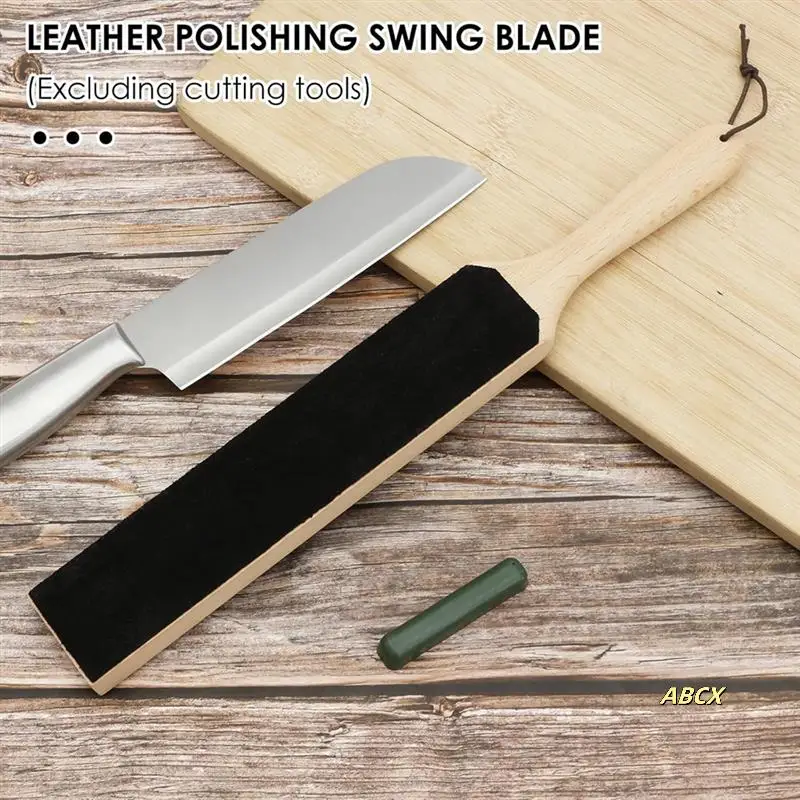 Leather Strop For Knife Sharpening Double Side Stropping Block With Ergonomic Handle For Sharpening Knives, Woodcarving
Leather Strop For Knife Sharpening Double Side Stropping Block With Ergonomic Handle For Sharpening Knives, Woodcarving