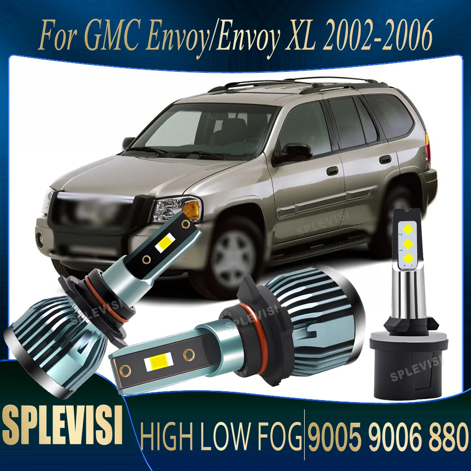 Longevity Eliminate Frequent Replacements LED No Tools Needed Headlight foglight For GMC Envoy/Envoy XL 2002 2003 2004 2005 2006
Longevity Eliminate Frequent Replacements LED No Tools Needed Headlight foglight For GMC Envoy/Envoy XL 2002 2003 2004 2005 2006
