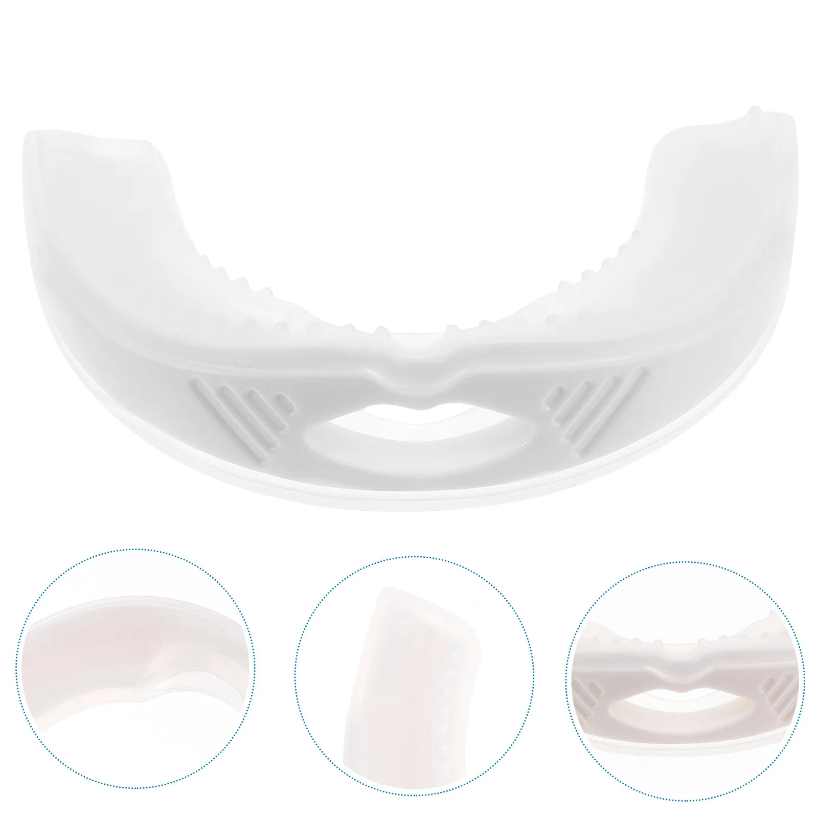 1 шт. силиконовая комфортная капа для рта от ночного бруксизма, для облегчения заложенности носа, для использования в общежитии и офисе, белая
1 шт. силиконовая комфортная капа для рта от ночного бруксизма, для облегчения заложенности носа, для использования в общежитии и офисе, белая