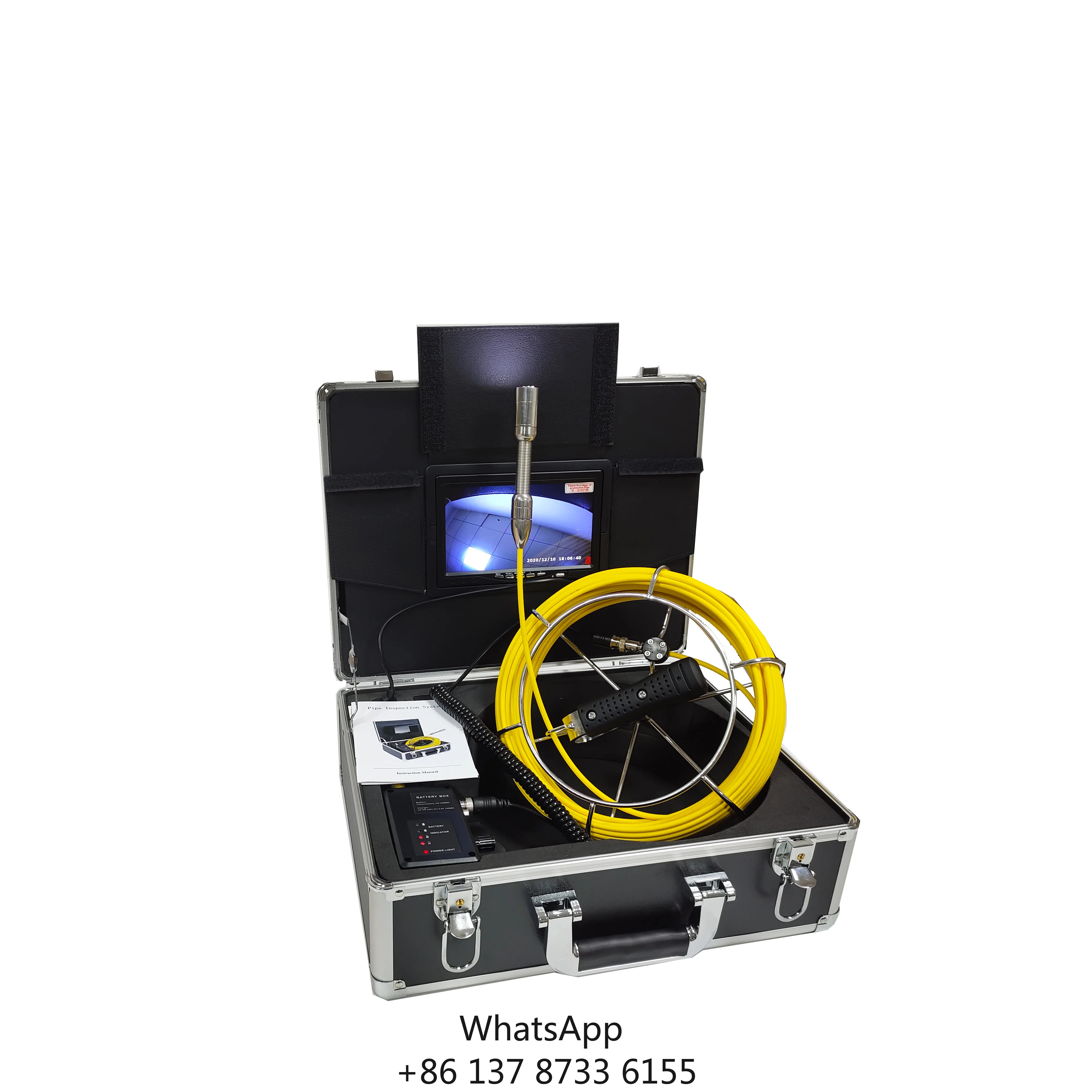 23MM Industrial Pipeline Inspection Camera Waterproof HD 1200TVL Wall Underground Drain Sewer Pipe Endoscope With 7 LCD Display
23MM Industrial Pipeline Inspection Camera Waterproof HD 1200TVL Wall Underground Drain Sewer Pipe Endoscope With 7 LCD Display