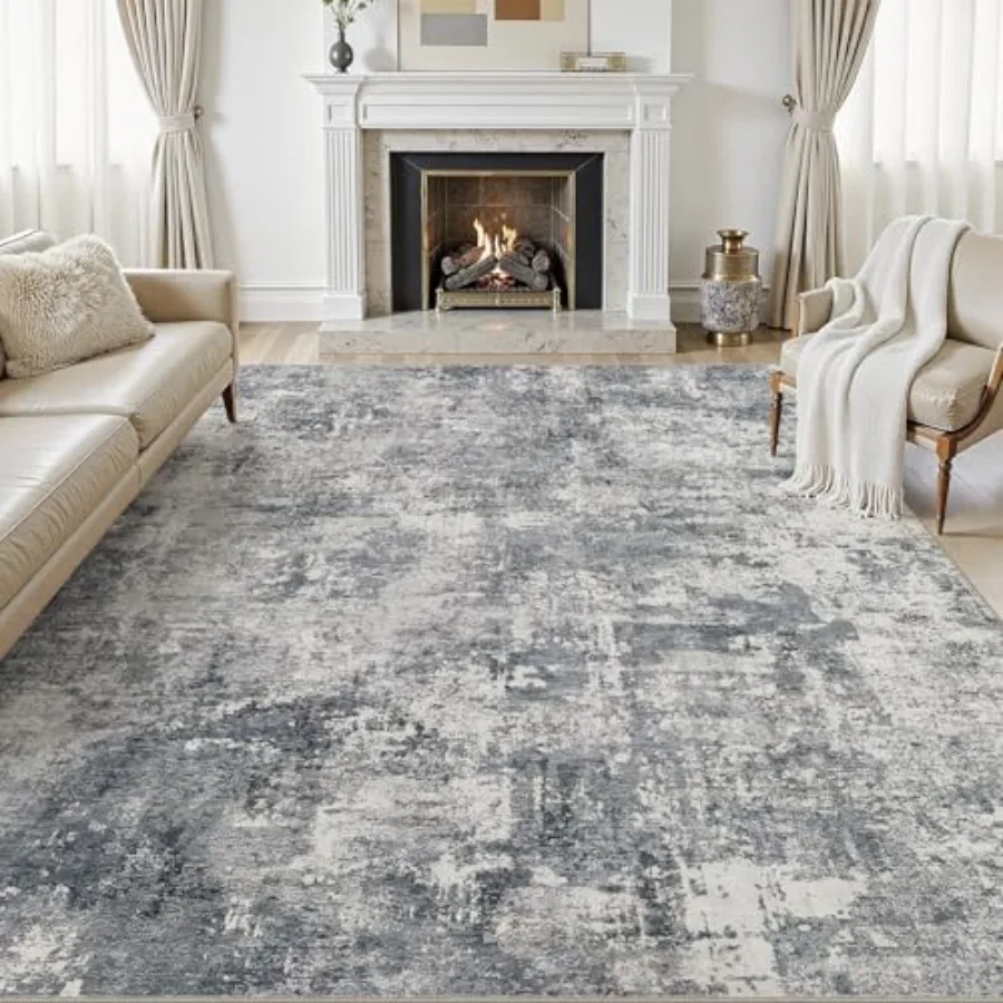 Area Rugs 8x10 Living Room: Washable Large Abstract Modern Neutral Rugs Soft Non Slip Stain Resistant Low Pile Carpet for Bedro
Area Rugs 8x10 Living Room: Washable Large Abstract Modern Neutral Rugs Soft Non Slip Stain Resistant Low Pile Carpet for Bedro