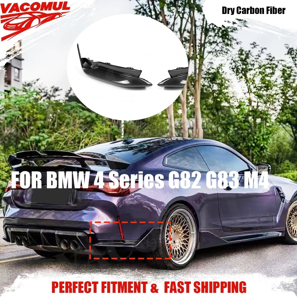 VACOMUL For BMW 4 Series G82 G83 M4 2021+ Carbon Fiber Rear Diffuser Lip Splitters Rear Bumper Lip Diffuser Splitters Spoiler
VACOMUL For BMW 4 Series G82 G83 M4 2021+ Carbon Fiber Rear Diffuser Lip Splitters Rear Bumper Lip Diffuser Splitters Spoiler