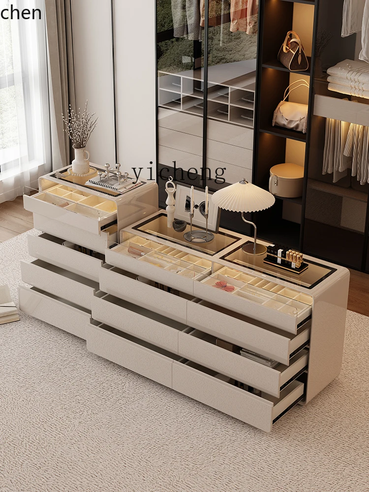 HYS light luxury chest, high-end locker, bedroom, bedside stand
HYS light luxury chest, high-end locker, bedroom, bedside stand