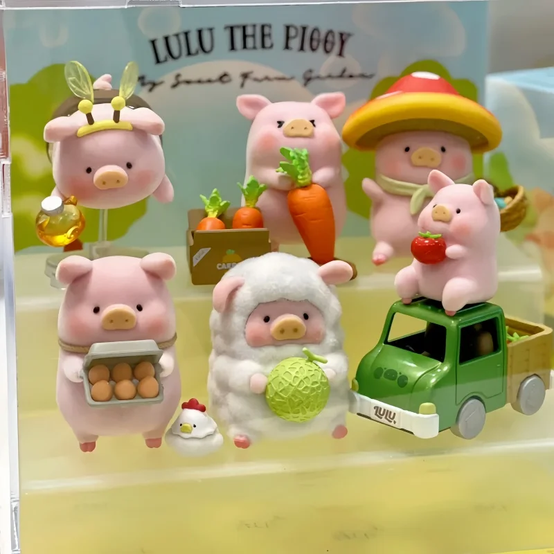 New Lulu The Piggy Farm Series Blind Box Toy Mystery Box Cute Lulu Pig Doll Action Figures Surprise Bag Model Doll Toy Kids Gift
New Lulu The Piggy Farm Series Blind Box Toy Mystery Box Cute Lulu Pig Doll Action Figures Surprise Bag Model Doll Toy Kids Gift