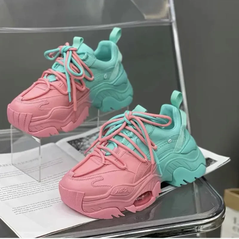 2023 Chunky Sneakers Women Fashion Platform Shoes Basket Femme Vulcanize Shoes Womens Casual Krassovki Female Trainers Dad Shoes
2023 Chunky Sneakers Women Fashion Platform Shoes Basket Femme Vulcanize Shoes Womens Casual Krassovki Female Trainers Dad Shoes