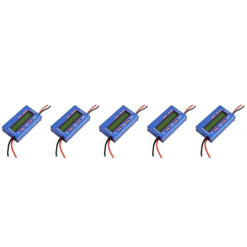 5X Digital Wattmeter Watt Meter Power Meter DC 60V 100A Balance Voltage Battery Checker-AT30
5X Digital Wattmeter Watt Meter Power Meter DC 60V 100A Balance Voltage Battery Checker-AT30