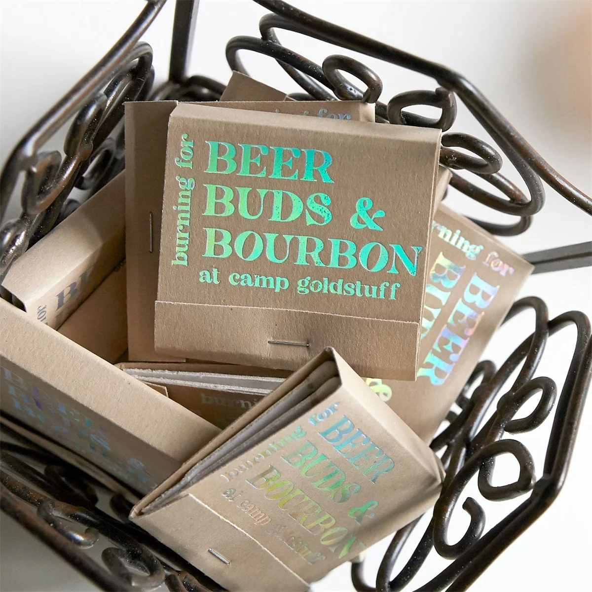 Personalized 30 Strike Matchbooks - Beer Buds & Bourbon Matches - Custom Matches, Foil Stamped Matches, Party Favor
Personalized 30 Strike Matchbooks - Beer Buds & Bourbon Matches - Custom Matches, Foil Stamped Matches, Party Favor
