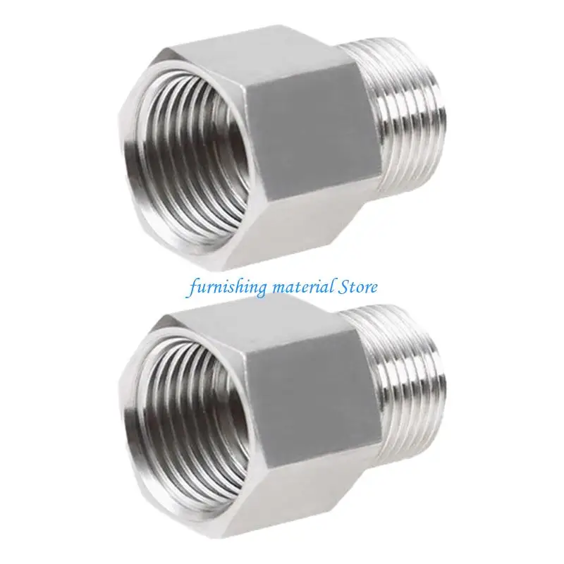 Y5GD Pack of 2 NPT G1/8 to N1/8 Adapters Stainless Steel Fittings for Plumbing
Y5GD Pack of 2 NPT G1/8 to N1/8 Adapters Stainless Steel Fittings for Plumbing