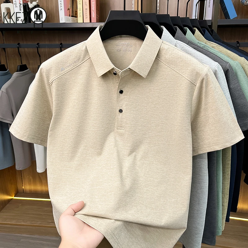 Mens Casual Polo T Shirt With Button Placket Soft Fabric Tops For Daily Life And Office Work Activities
Mens Casual Polo T Shirt With Button Placket Soft Fabric Tops For Daily Life And Office Work Activities