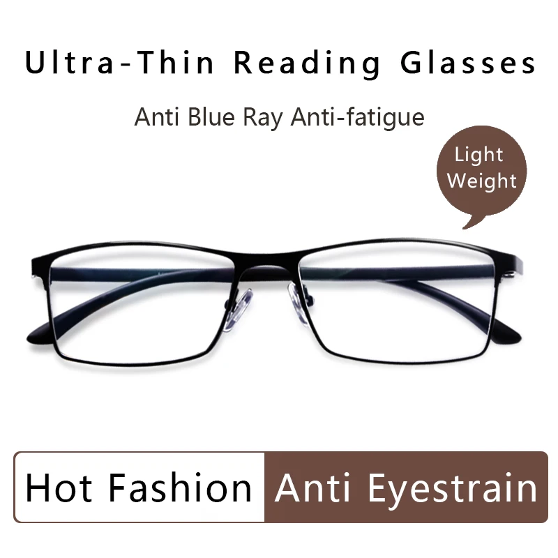 Ultra-Thin Reading Glasses,Anti Blue Light for Men,Diopters:0.5+0.75+1+1.25+1.5+1.75+2+2.25+2.5+2.75+3+3.5+4.0
Ultra-Thin Reading Glasses,Anti Blue Light for Men,Diopters:0.5+0.75+1+1.25+1.5+1.75+2+2.25+2.5+2.75+3+3.5+4.0