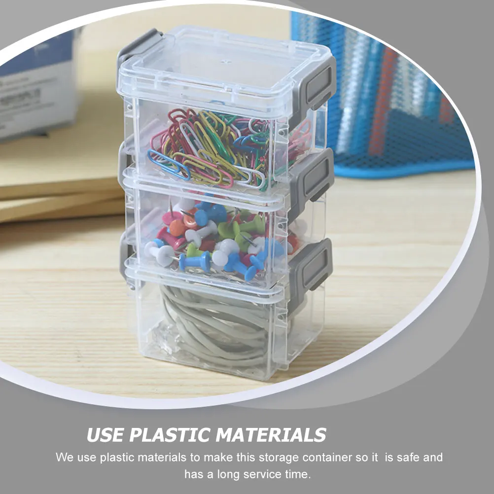 6 Pcs Transparent Storage Boxes Desk Organizer Jewelry Case Stackable Plastic Makeup Container Desktop Accessory Holder
6 Pcs Transparent Storage Boxes Desk Organizer Jewelry Case Stackable Plastic Makeup Container Desktop Accessory Holder
