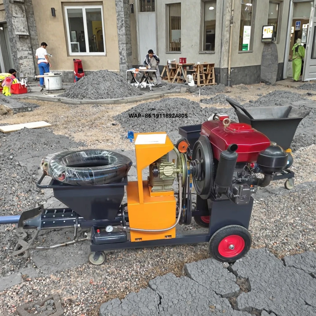 Hot Sale Fully Automatic Electric Cement Mortar Spraying Machinery Multifunctional Air Compressor Featuring Engine Pump Core
Hot Sale Fully Automatic Electric Cement Mortar Spraying Machinery Multifunctional Air Compressor Featuring Engine Pump Core