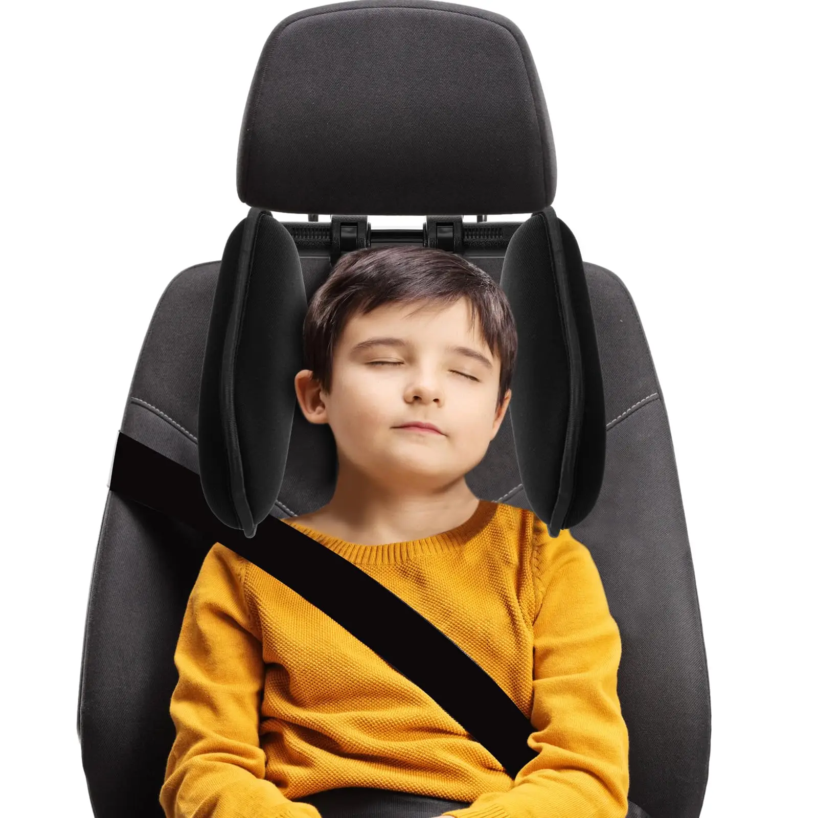 Universal 360° Rotating Car Seat Headrest Support Pillow For Travel Neck Comfort, Fits Booster Seats
Universal 360° Rotating Car Seat Headrest Support Pillow For Travel Neck Comfort, Fits Booster Seats
