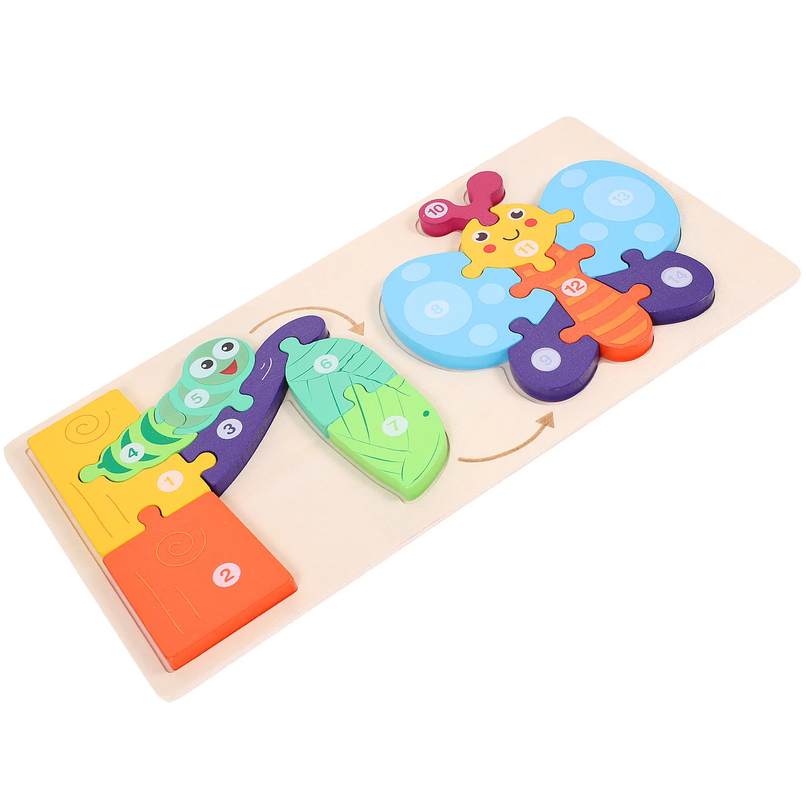 1Set Wooden Animal Growth 3D Jigsaw Puzzle Early Education Enlightenment Tool Kids Color Recognition Logical Thinking
1Set Wooden Animal Growth 3D Jigsaw Puzzle Early Education Enlightenment Tool Kids Color Recognition Logical Thinking