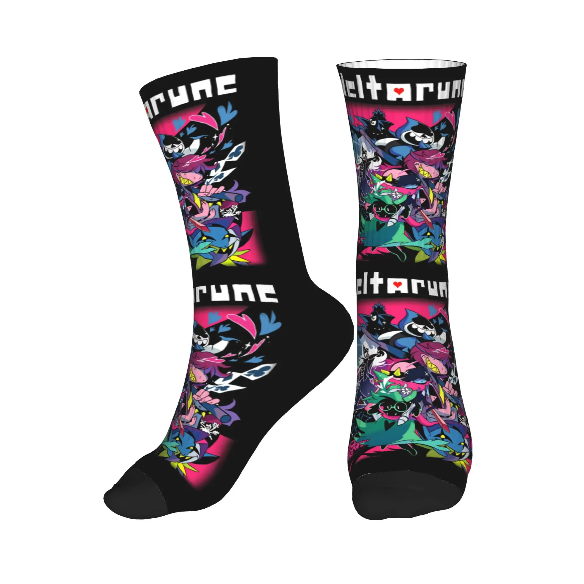 Deltarune Game Dress Socks Men Women Warm Fashion Novelty Crew Socks
Deltarune Game Dress Socks Men Women Warm Fashion Novelty Crew Socks