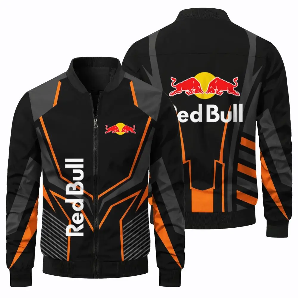 Мотоциклетная куртка Red Bull, ветровка, мужская и женская одежда для велоспорта, повседневная велосипедная куртка в стиле Харадзюку, спортивная Red Bull Racing
Мотоциклетная куртка Red Bull, ветровка, мужская и женская одежда для велоспорта, повседневная велосипедная куртка в стиле Харадзюку, спортивная Red Bull Racing