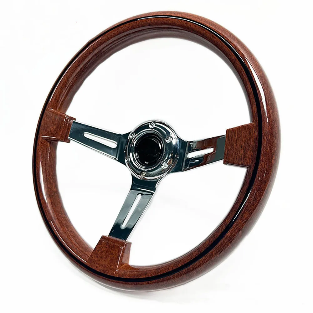 Universal Retro Peach Wood Steering Wheel 14 Inch Quick Detachable Electroplated Concave Racing Steering Wheel Car Accessories
Universal Retro Peach Wood Steering Wheel 14 Inch Quick Detachable Electroplated Concave Racing Steering Wheel Car Accessories
