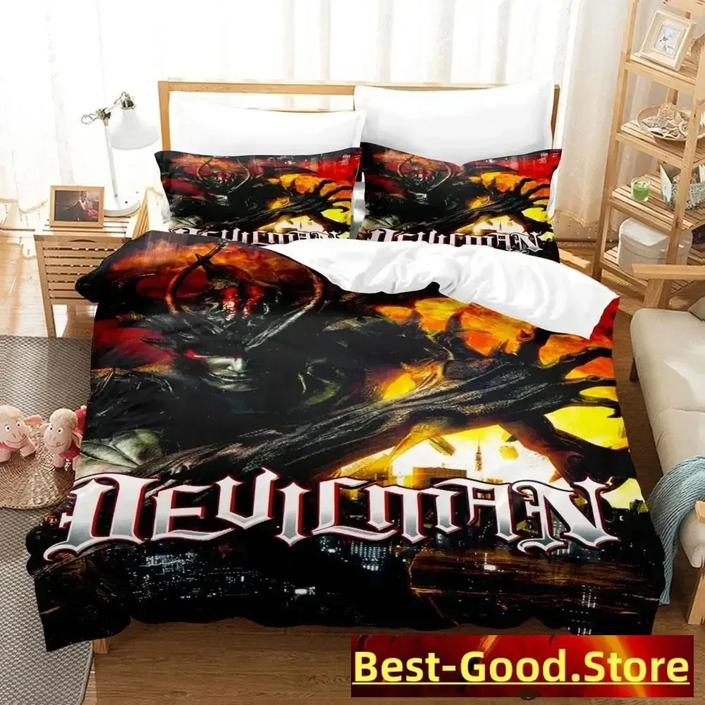 Devilman Bedding Set Single Twin Full Queen King Size Bed Set Adult Kid Bedroom Duvetcover Sets Anime parure de lit Bed
Devilman Bedding Set Single Twin Full Queen King Size Bed Set Adult Kid Bedroom Duvetcover Sets Anime parure de lit Bed