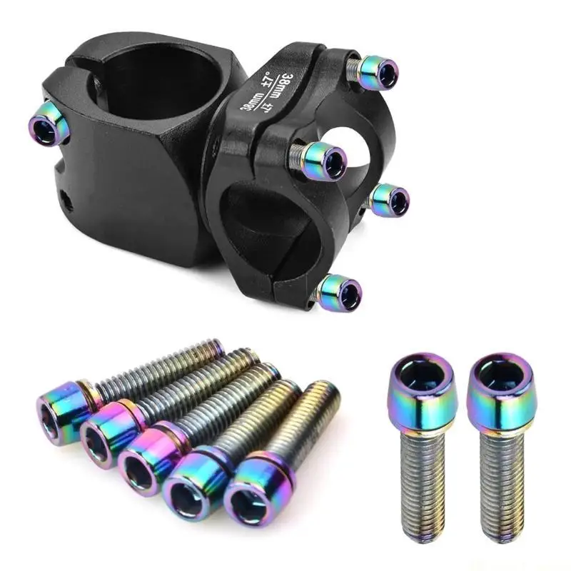 31BE Bike Disc Brake Caliper Bolts Bike Stem Bolts 5x20mm/6x20mm Bike Stem Bolts Sets
31BE Bike Disc Brake Caliper Bolts Bike Stem Bolts 5x20mm/6x20mm Bike Stem Bolts Sets