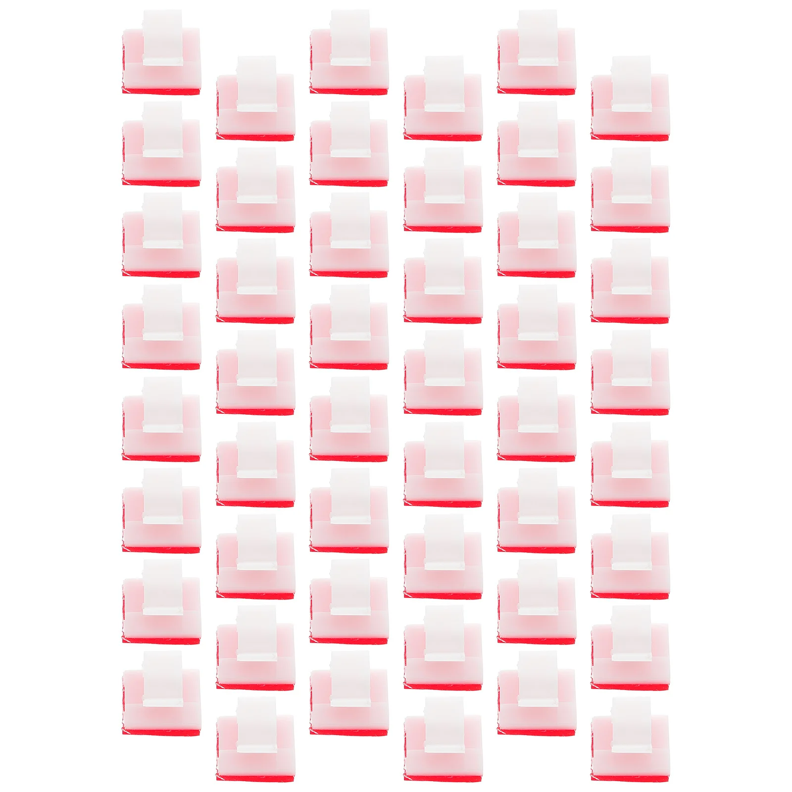 50pcs Cable Holder Self-Adhesive Desktop Cord Organizer Clip For Data Earphone Cable Management Plastic Winder Clamp
50pcs Cable Holder Self-Adhesive Desktop Cord Organizer Clip For Data Earphone Cable Management Plastic Winder Clamp