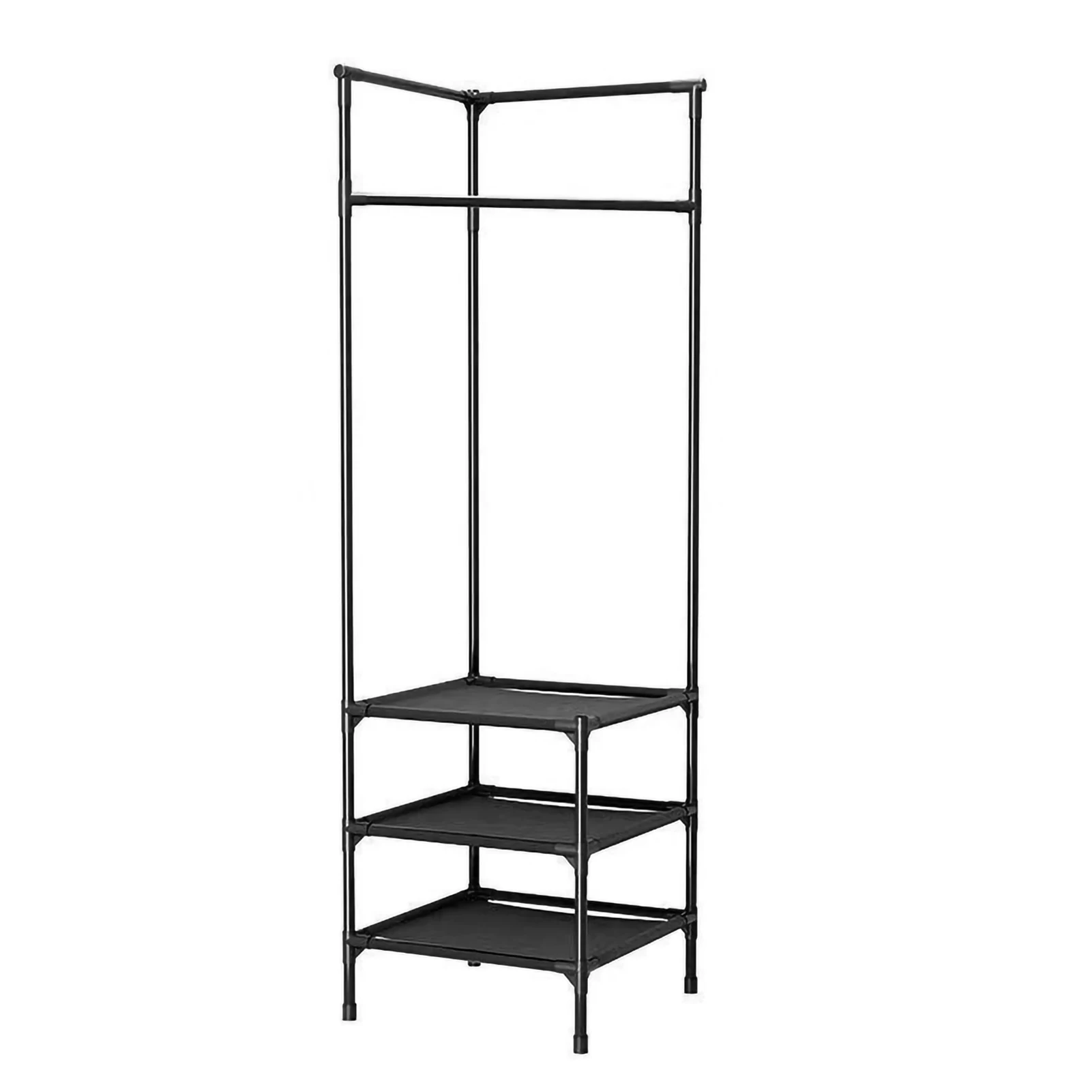 1Pc 2/3 Layer Simple Clothes Hanging Holders Detachable Metal Item Storage Wall Corner Coat Storage Rack for Bedroom Living Room
1Pc 2/3 Layer Simple Clothes Hanging Holders Detachable Metal Item Storage Wall Corner Coat Storage Rack for Bedroom Living Room