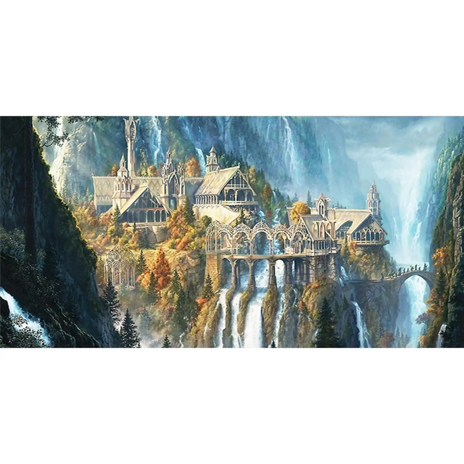 Castle Printed Cross Stitch Kit 80x40cm DIY 18CT Thread Art Needlework Decor
Castle Printed Cross Stitch Kit 80x40cm DIY 18CT Thread Art Needlework Decor