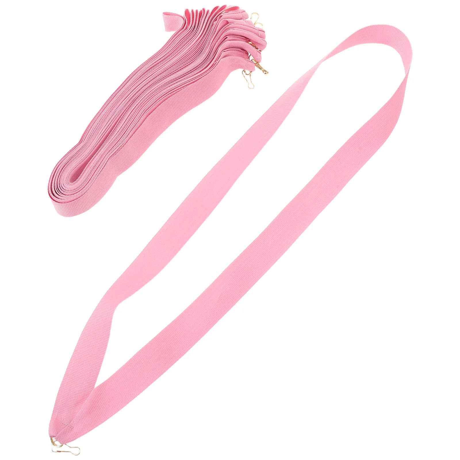 20Pcs Foldable Pink Lanyard for Id Badges Medal Ribbons Award Holder for Medals Marathon Race Evening Ceremony Visibility Sports
20Pcs Foldable Pink Lanyard for Id Badges Medal Ribbons Award Holder for Medals Marathon Race Evening Ceremony Visibility Sports