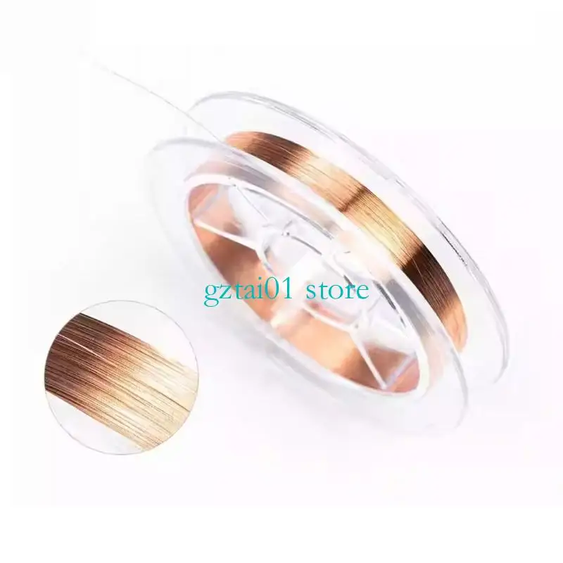 L1EA Flexible Copper Wire 0.04mm for Motherboard PCB Soldering Fingerprints Cable Fix 
L1EA Flexible Copper Wire 0.04mm for Motherboard PCB Soldering Fingerprints Cable Fix