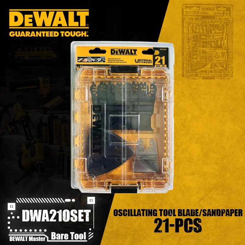 DEWALT DWA21OSET 21-Pack Multiple Materials Oscillating Tool Blade/Sandpaper Power Tool Accessories For Oscillating Multi Tool
DEWALT DWA21OSET 21-Pack Multiple Materials Oscillating Tool Blade/Sandpaper Power Tool Accessories For Oscillating Multi Tool