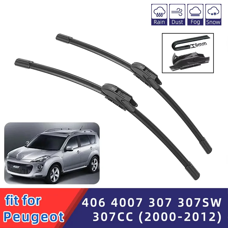 For Peugeot 406 4007 307 307SW 307CC Front Windshield Wiper General Motors Multifunctional Rubber Strip Wiper Wholesale
For Peugeot 406 4007 307 307SW 307CC Front Windshield Wiper General Motors Multifunctional Rubber Strip Wiper Wholesale