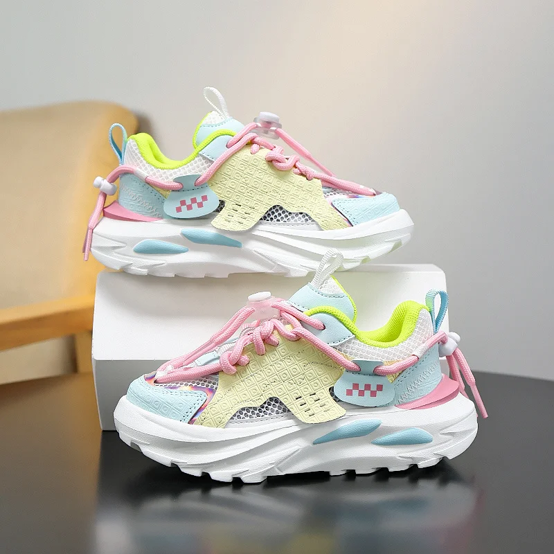New Fashion Running Shoes Girls Trainers Quality Breathable Summer Sneakers Children Platform Outdoor Kid Sport Shoes Size 31-39
New Fashion Running Shoes Girls Trainers Quality Breathable Summer Sneakers Children Platform Outdoor Kid Sport Shoes Size 31-39