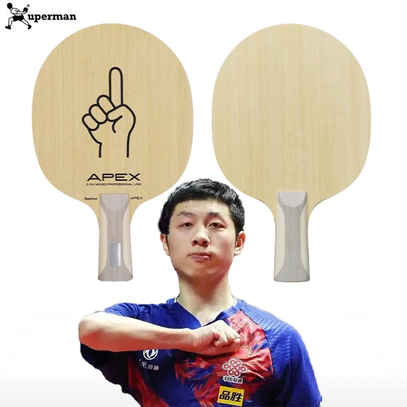 Xuperman Xu Xin рекомендует лезвие для настольного тенниса FL CS Ракетка для настольного тенниса APEX5 Слой из чистого дерева с одной нижней пластиной
Xuperman Xu Xin рекомендует лезвие для настольного тенниса FL CS Ракетка для настольного тенниса APEX5 Слой из чистого дерева с одной нижней пластиной