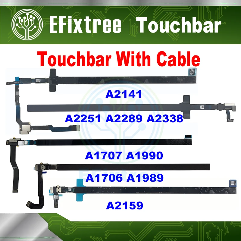 New Laptop Touchbar For Macbook Pro Retina 13" 15" 16" A1706 A1989 A1707 A1990 A2289 A2251 A2338 A2141 Touchbar Replacement
New Laptop Touchbar For Macbook Pro Retina 13" 15" 16" A1706 A1989 A1707 A1990 A2289 A2251 A2338 A2141 Touchbar Replacement