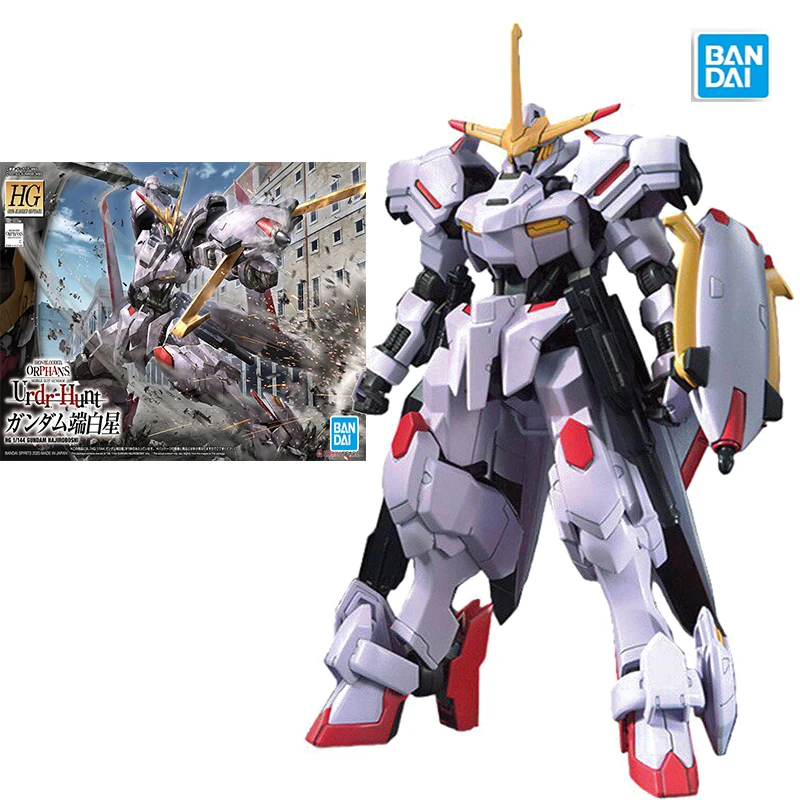 Original Bandai Gundam HG IBO 1/144 Iron-Blooded Orphan Marcosias movable anime character assembly model toy children's gift
Original Bandai Gundam HG IBO 1/144 Iron-Blooded Orphan Marcosias movable anime character assembly model toy children's gift