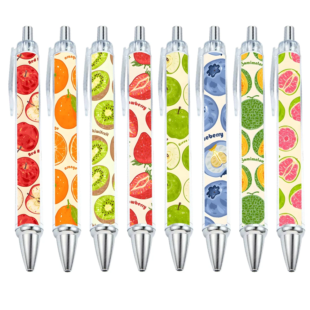 8/15PCS fruit series ballpoint pen office learning signature pen with random patterns
8/15PCS fruit series ballpoint pen office learning signature pen with random patterns