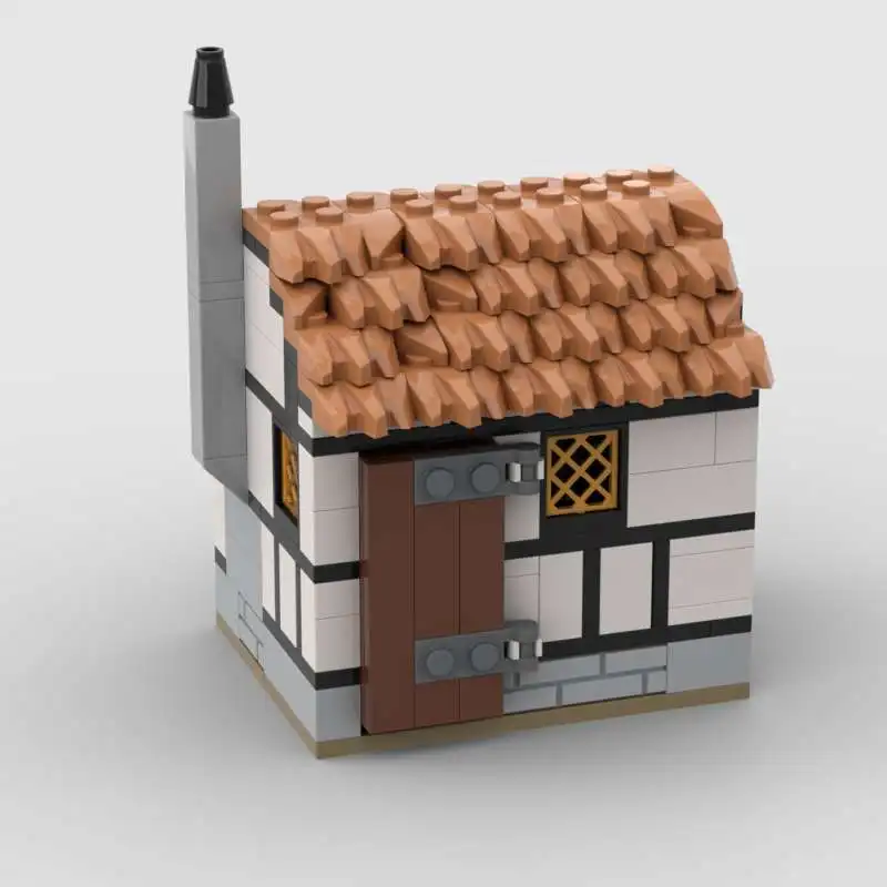 258 MOC Street Scene Farmhouse Waterwheel Building Blocks City Architecture Knight Soldier Castle Toy Gift Medieval Mini House
258 MOC Street Scene Farmhouse Waterwheel Building Blocks City Architecture Knight Soldier Castle Toy Gift Medieval Mini House