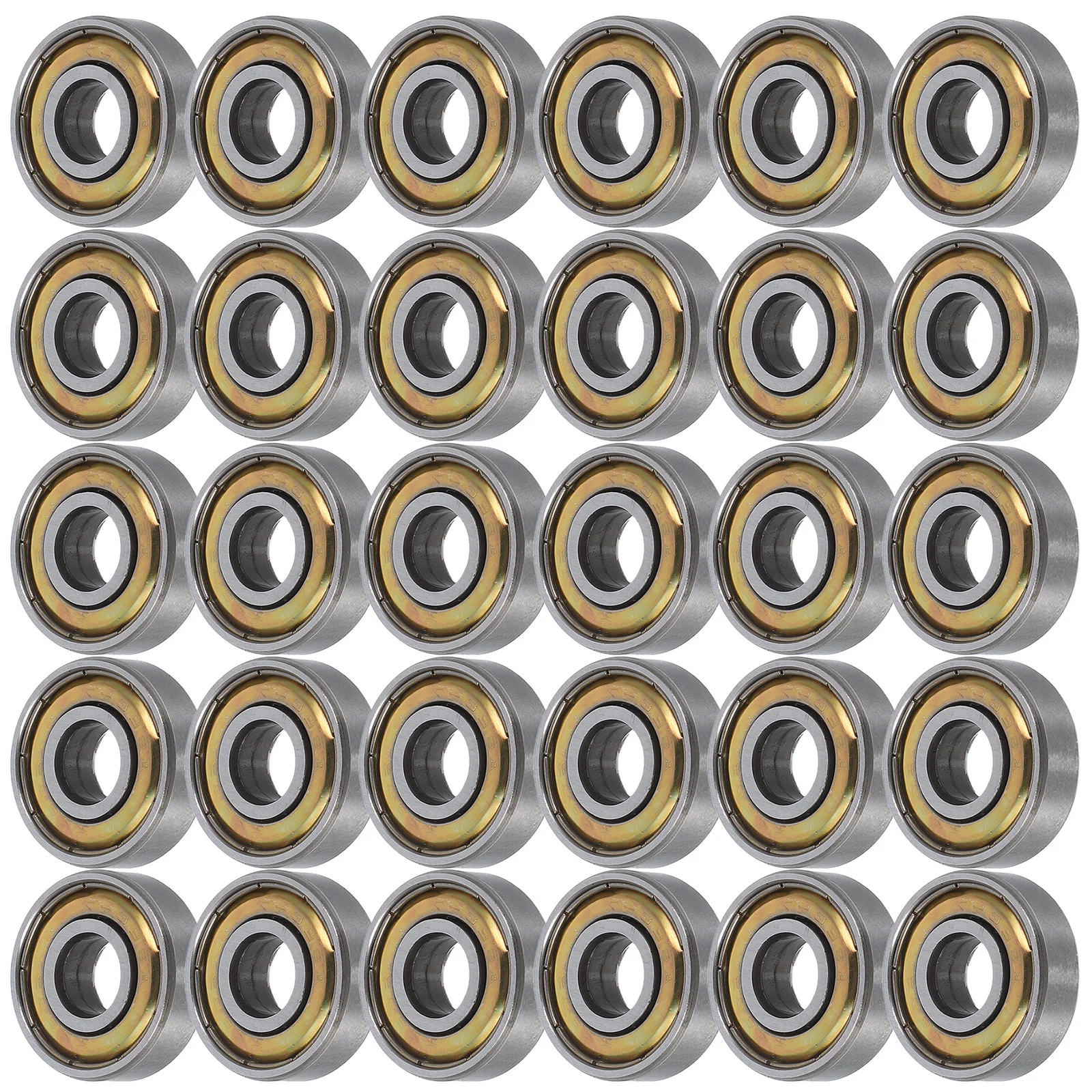 30 Pcs Skateboard Pulley Bearing Parts Small Heavy Duty Silver Guide Miniature Bearings Anti Collision Wheel
30 Pcs Skateboard Pulley Bearing Parts Small Heavy Duty Silver Guide Miniature Bearings Anti Collision Wheel
