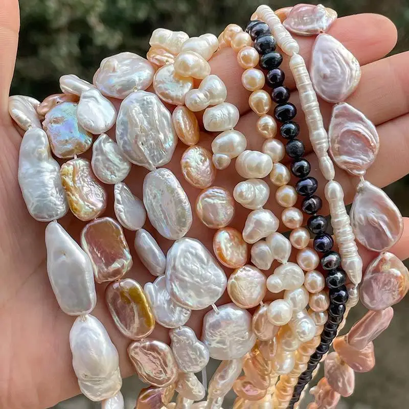 Natural Freshwater Pearl Spacer Loose Strand 15 Inches For Necklace Bracelet DIY Jewelry Making Beads Free shipping
Natural Freshwater Pearl Spacer Loose Strand 15 Inches For Necklace Bracelet DIY Jewelry Making Beads Free shipping