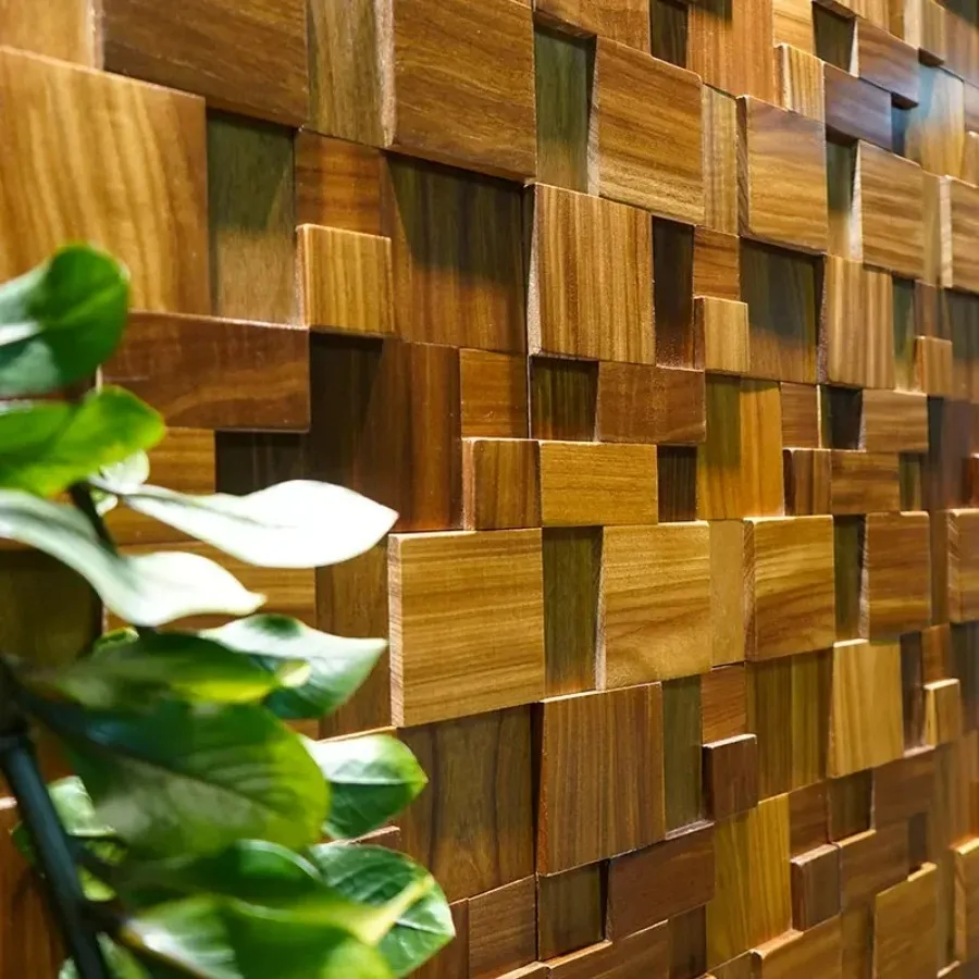African Teak Wood Wall Sticker Wooden Panel Mosaic Tile Wall Background Surface 3D Panel Office Showroom Living Room Wall Decor
African Teak Wood Wall Sticker Wooden Panel Mosaic Tile Wall Background Surface 3D Panel Office Showroom Living Room Wall Decor