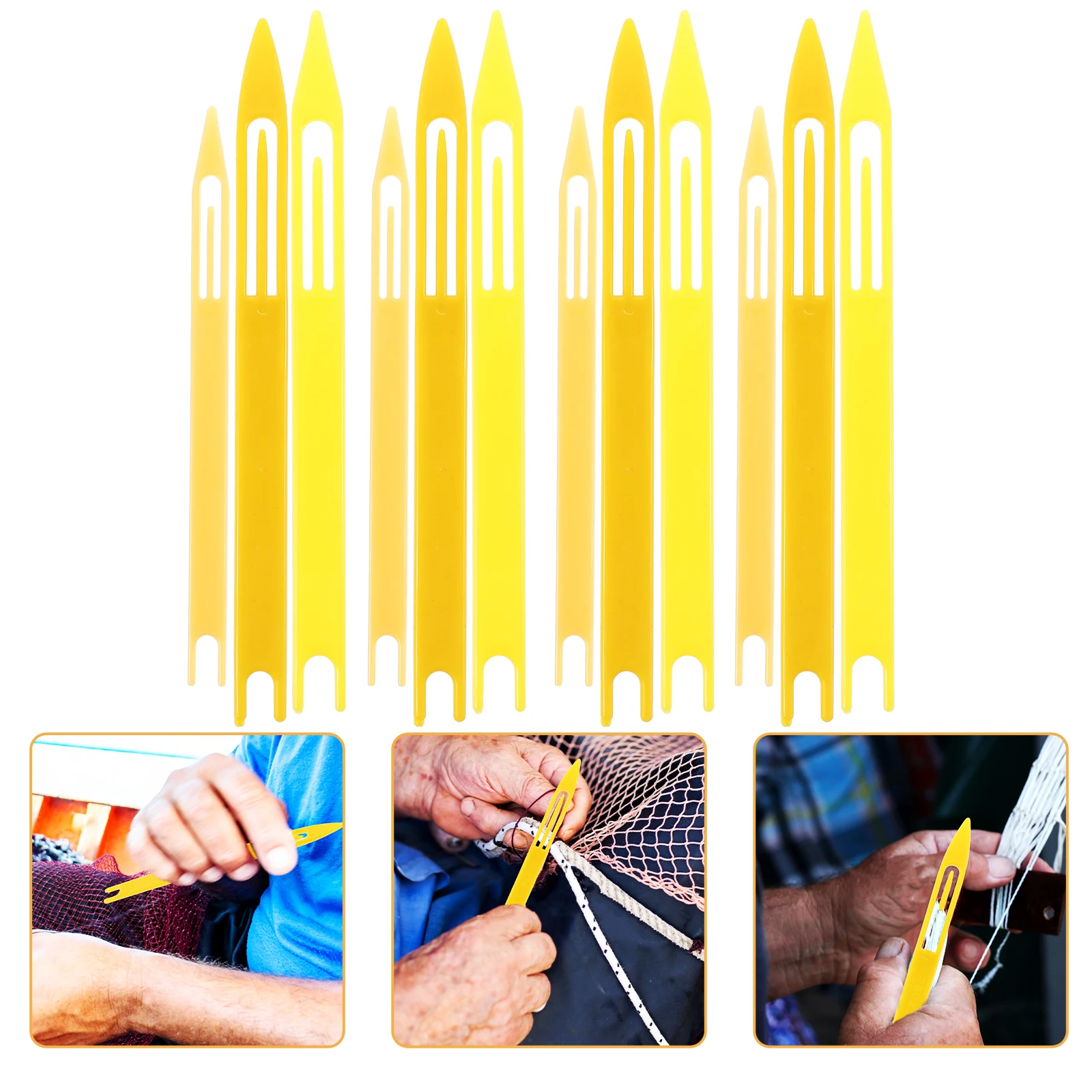 20 Pcs Net Mending Shuttles Plastic Repair Tools for Fishing Nets with 1 2 3 4 Sizes Great Fishing Accessories
20 Pcs Net Mending Shuttles Plastic Repair Tools for Fishing Nets with 1 2 3 4 Sizes Great Fishing Accessories