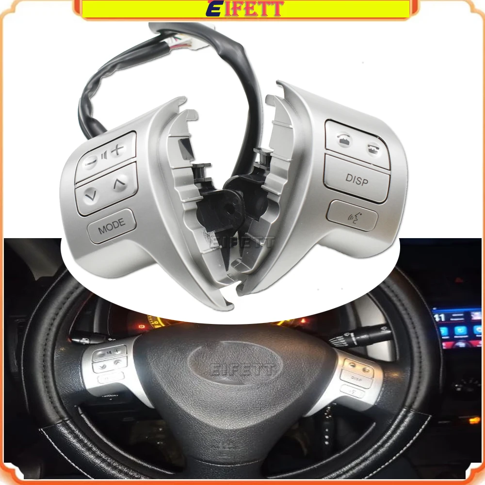 84250-02200 Multifunction Steering Wheel Control Volume Phone Button Switches For Toyota Corolla ZRE15 2006 - 2009
84250-02200 Multifunction Steering Wheel Control Volume Phone Button Switches For Toyota Corolla ZRE15 2006 - 2009